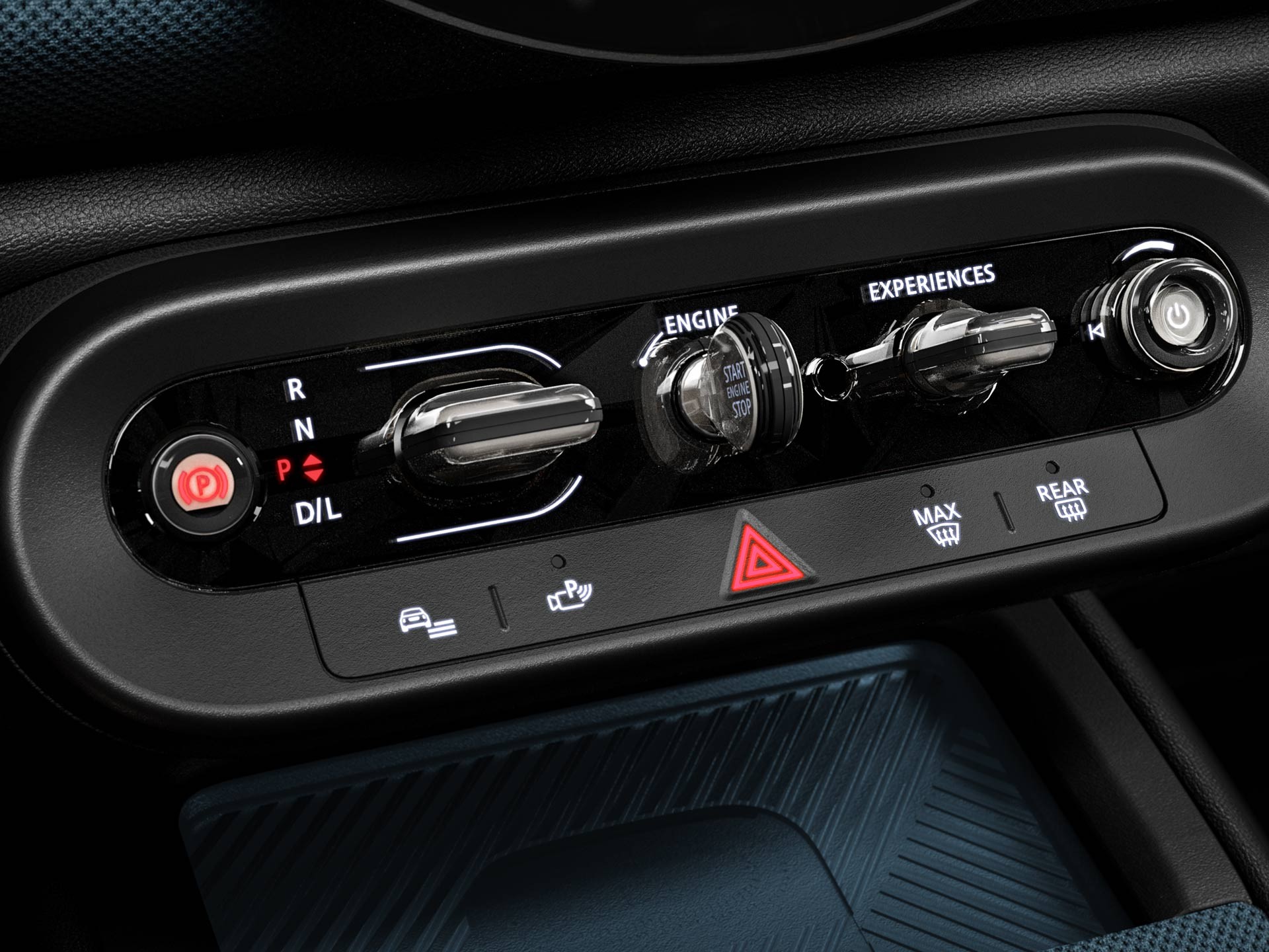 All-Electric MINI Countryman - interni - interruttori